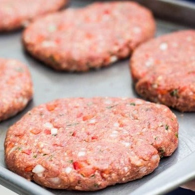 HAMBURGUESAS DE POLLO CON VERDURAS 4 UDS.